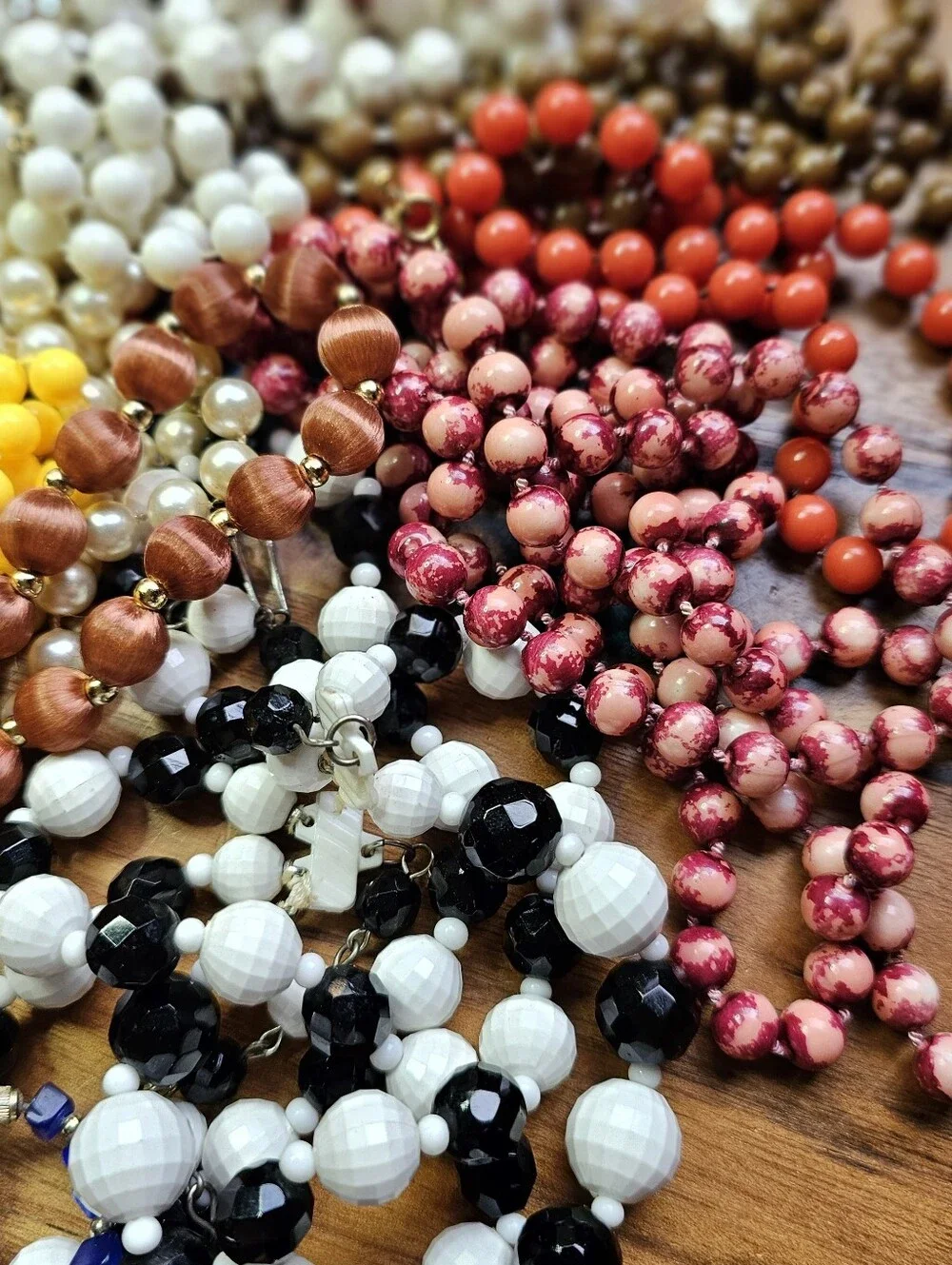 Craft Jewelry Beaded Necklaces For Upcycling Repurposing Art Projects